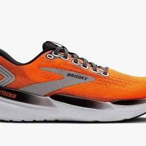 Brooks Men's Vibrant Orange/Black/White Run & Walk Athletic Shoes